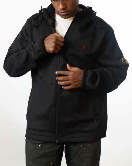 Polo Ralph Lauren Zipper Hoodie Black