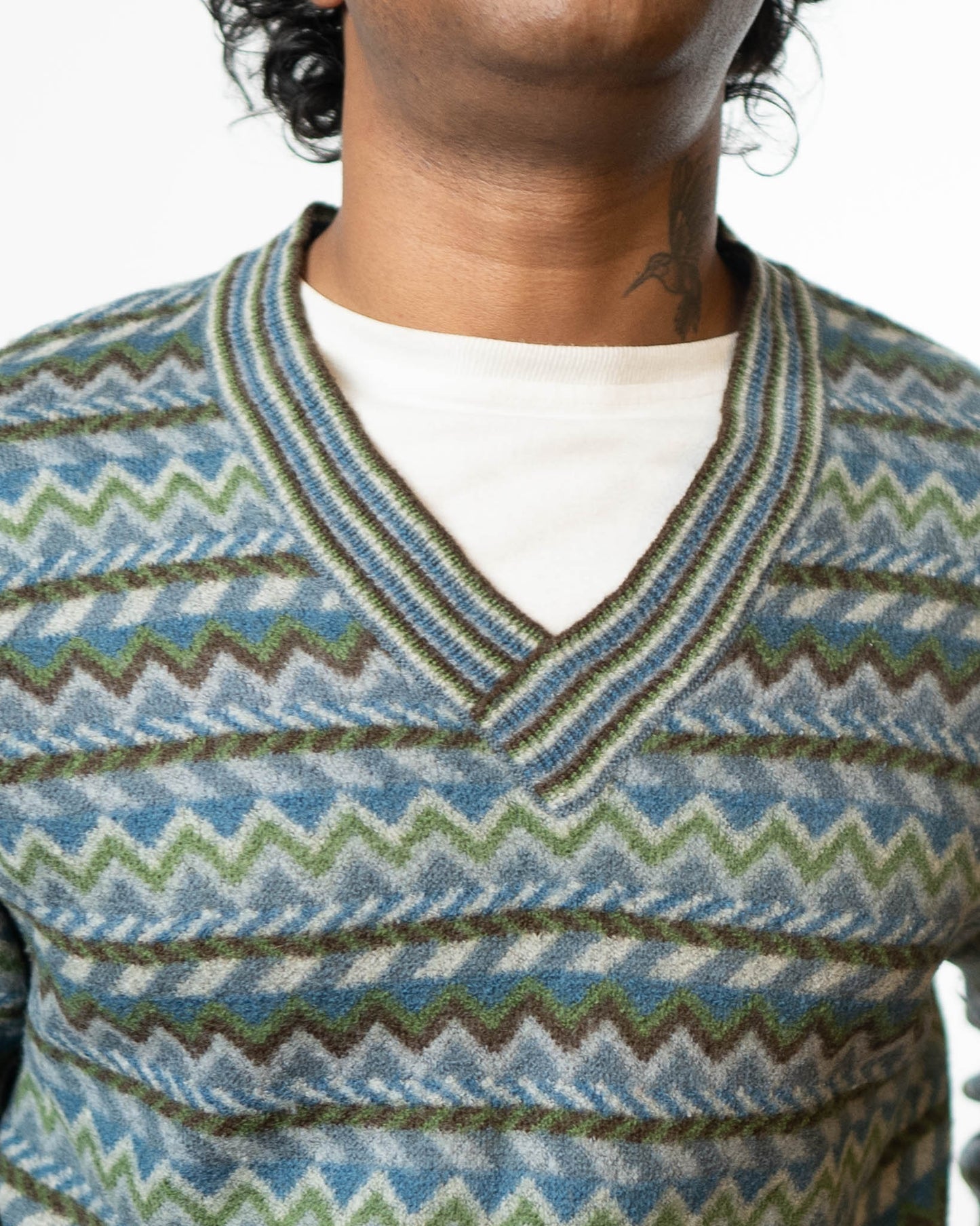 Missoni Sport Intarsia Knit Sweater