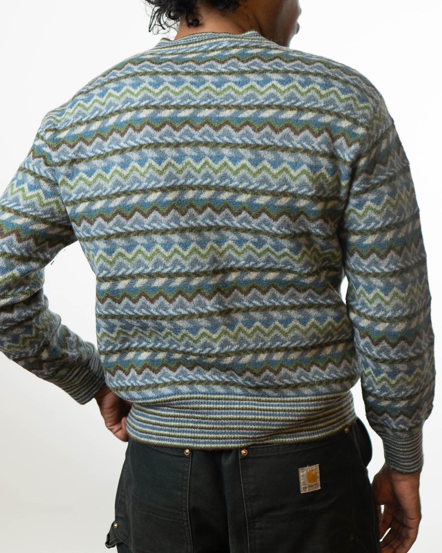 Missoni Sport Intarsia Knit Sweater