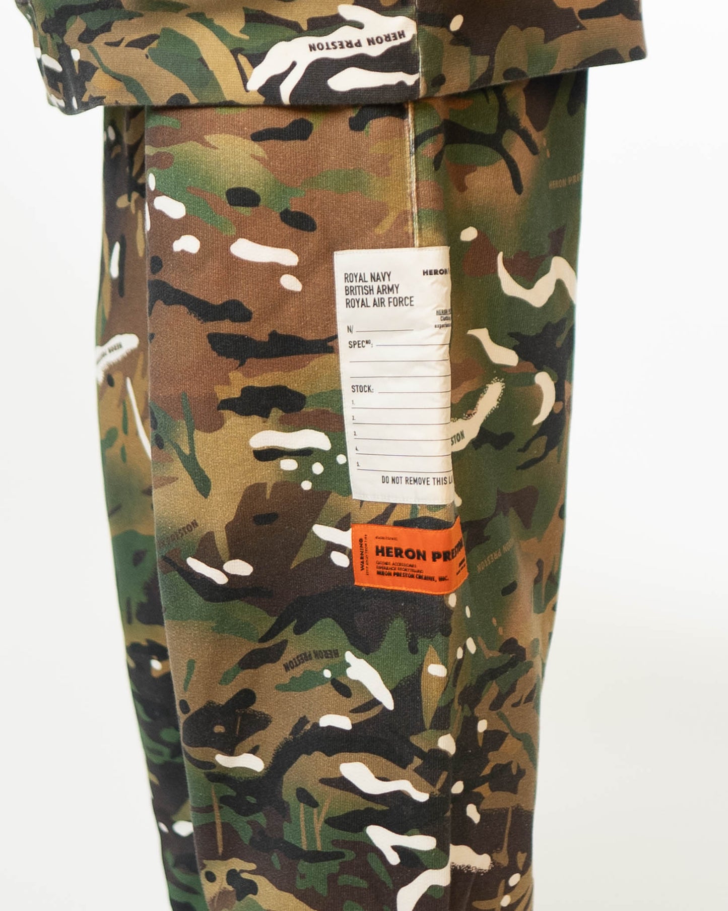 Heron Preston Camouflage Sweatpant