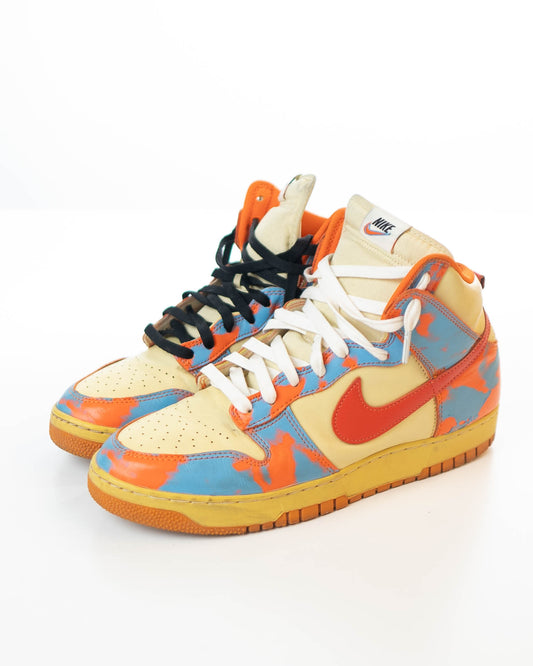 Nike Dunk High 1985 Orange Acid Wash