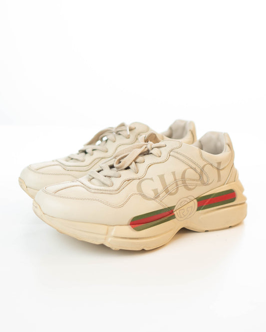 Gucci Women's Rhyton Logo Sneaker