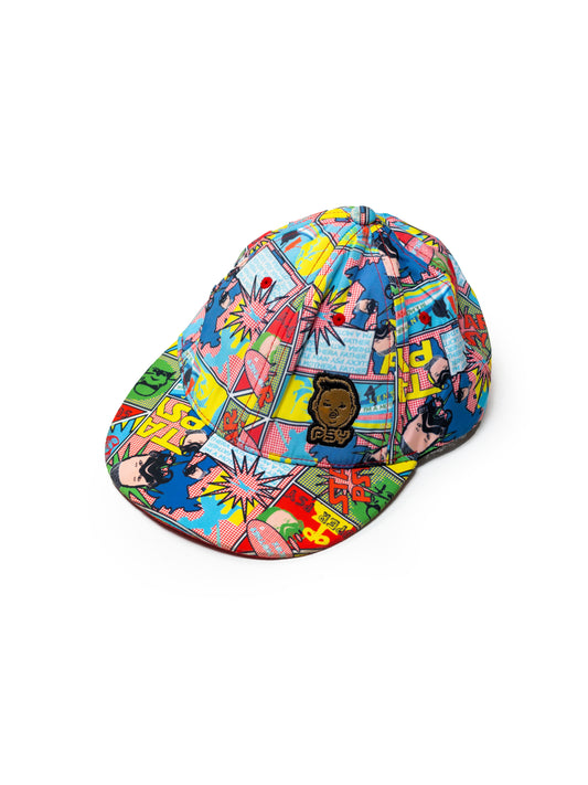 PSY GANGANAM STYLE COMIC PRINT CAP