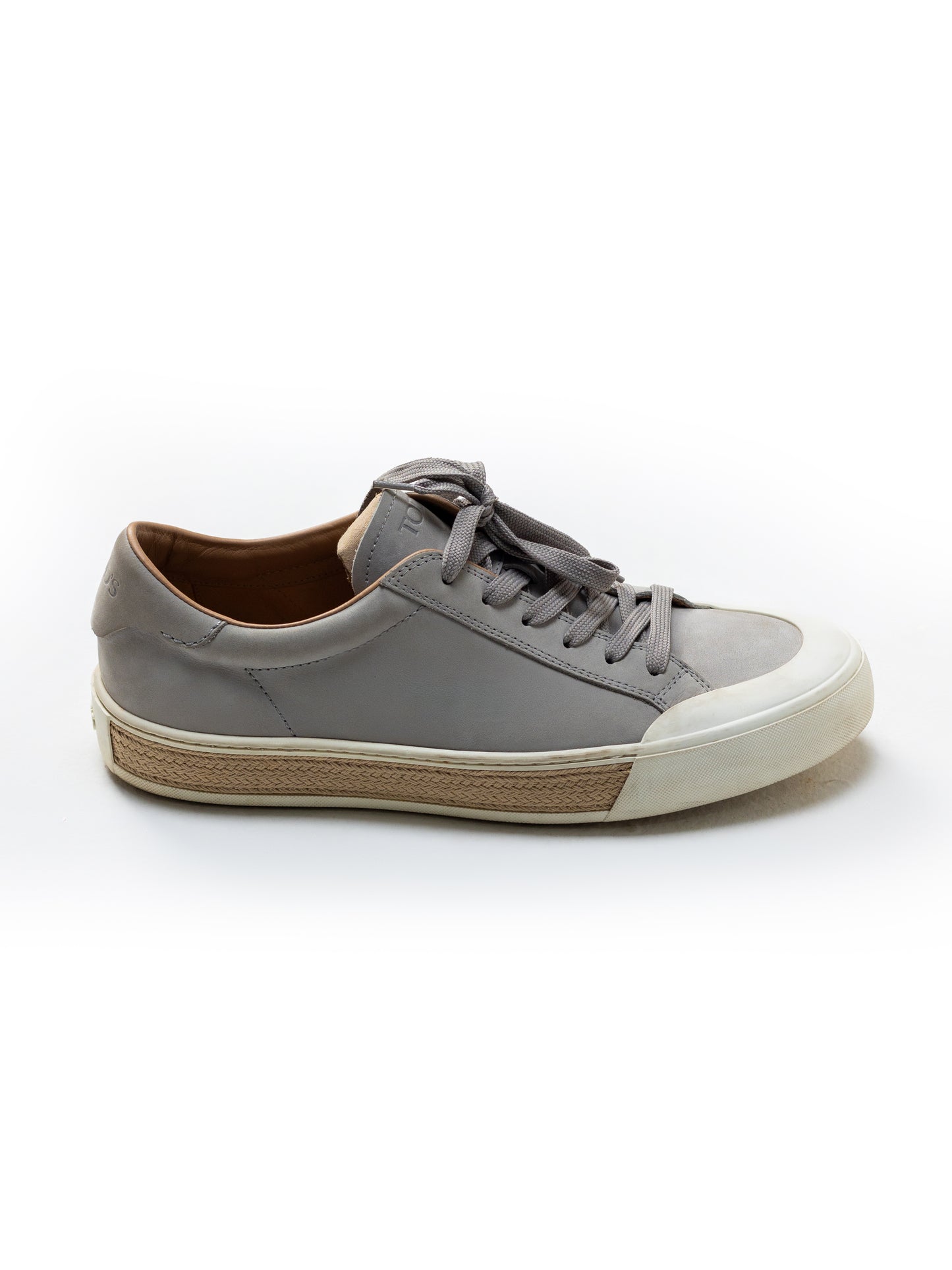 TODS LACE-UP NUBUCK SNEAKERS