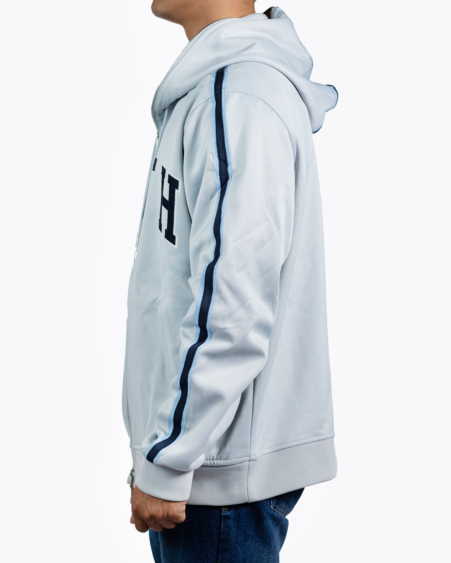 KITH TRACK ZIPPER LIGHT BLUE