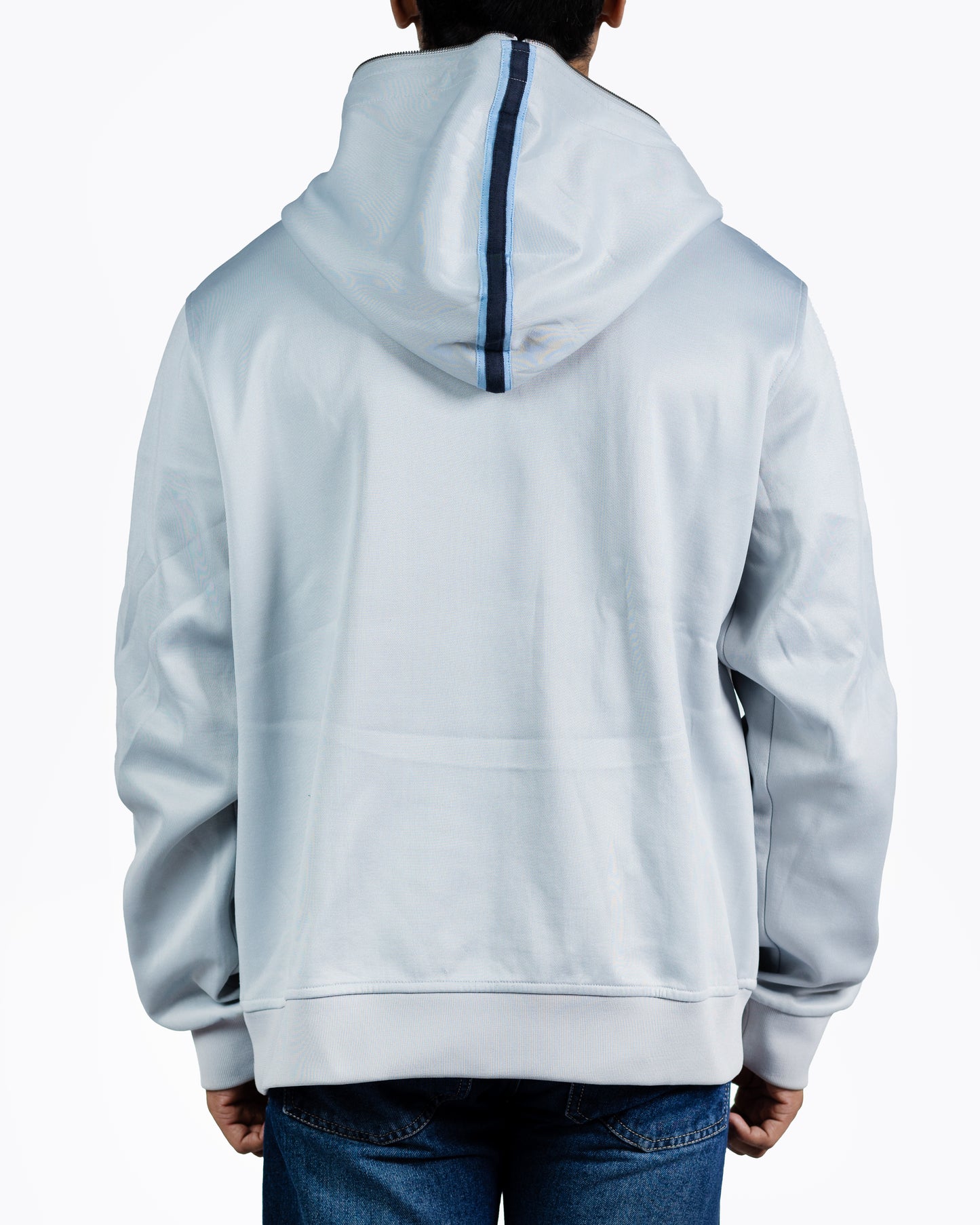 KITH TRACK ZIPPER LIGHT BLUE