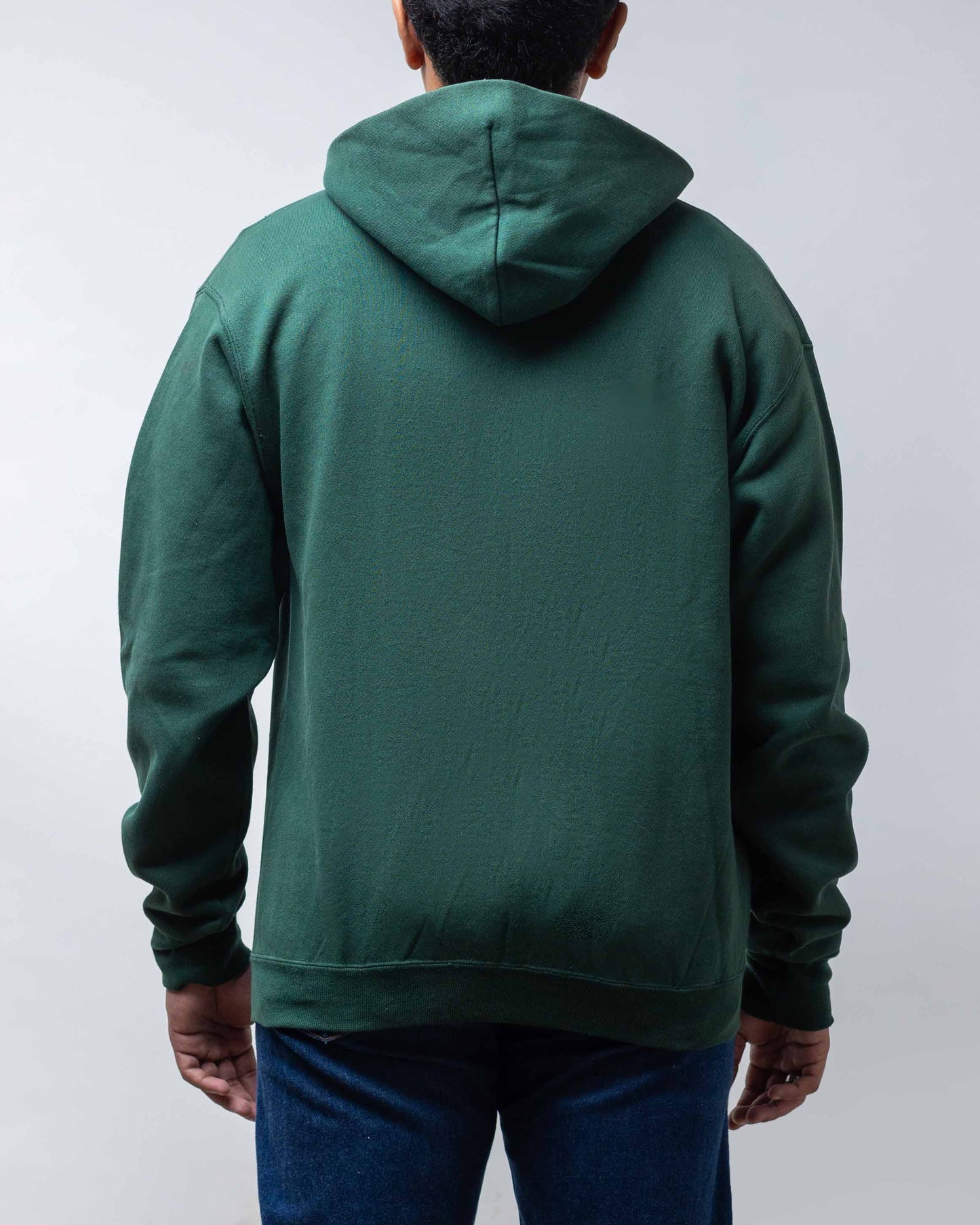 Vintage 89'S Pro SPirit Made In Usa Green Zipup Hoodie