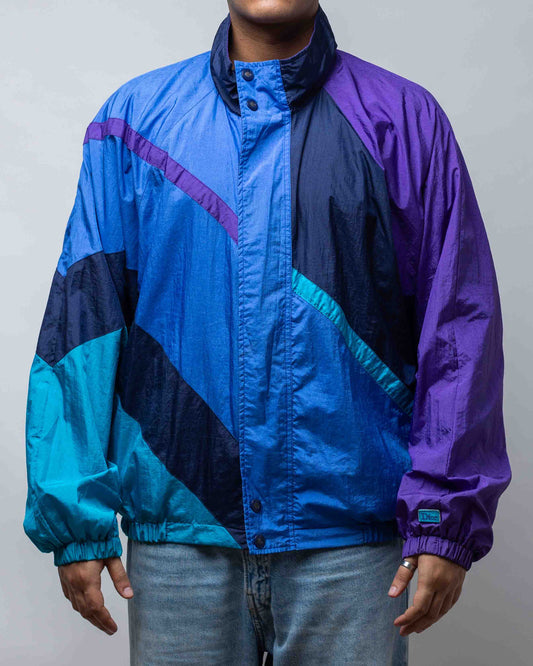 Vintage 90'S Christian Dior Colorblock Track Jacket