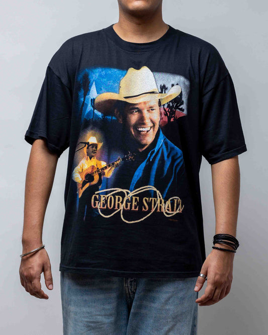 Vintage George Strait Country Singer Merch Tee