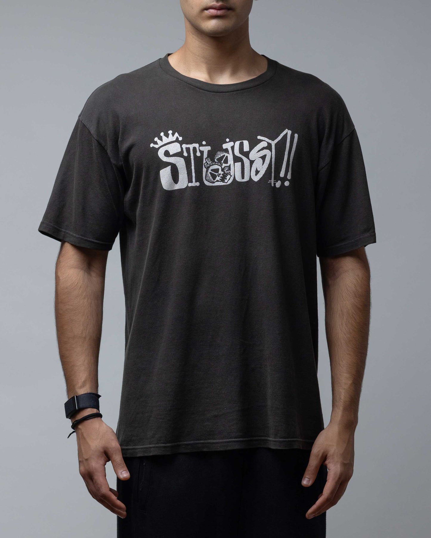 Vintage Stussy Skull Logo T-shirt