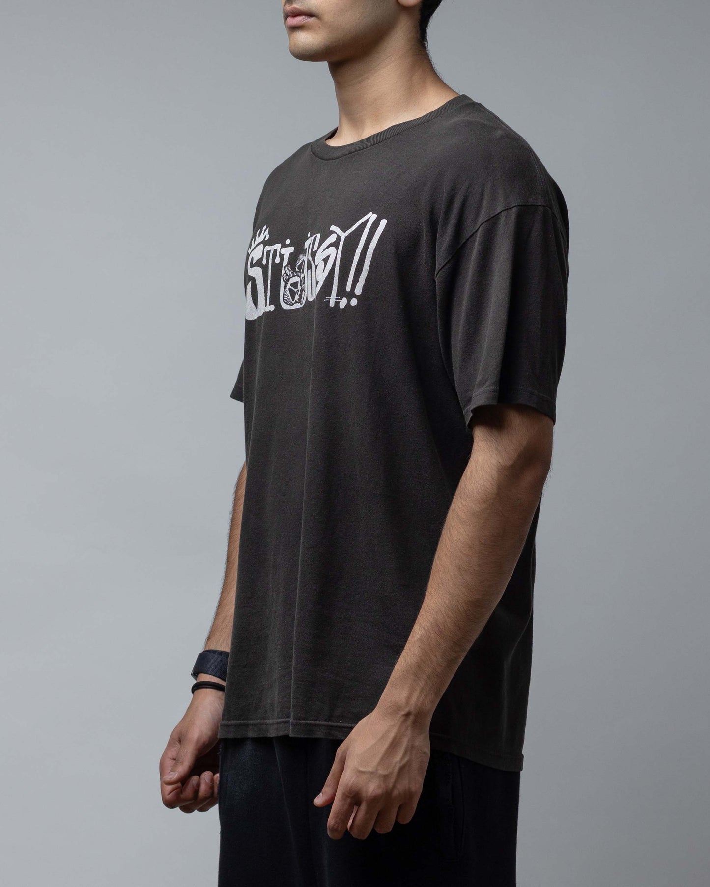 Vintage Stussy Skull Logo T-shirt