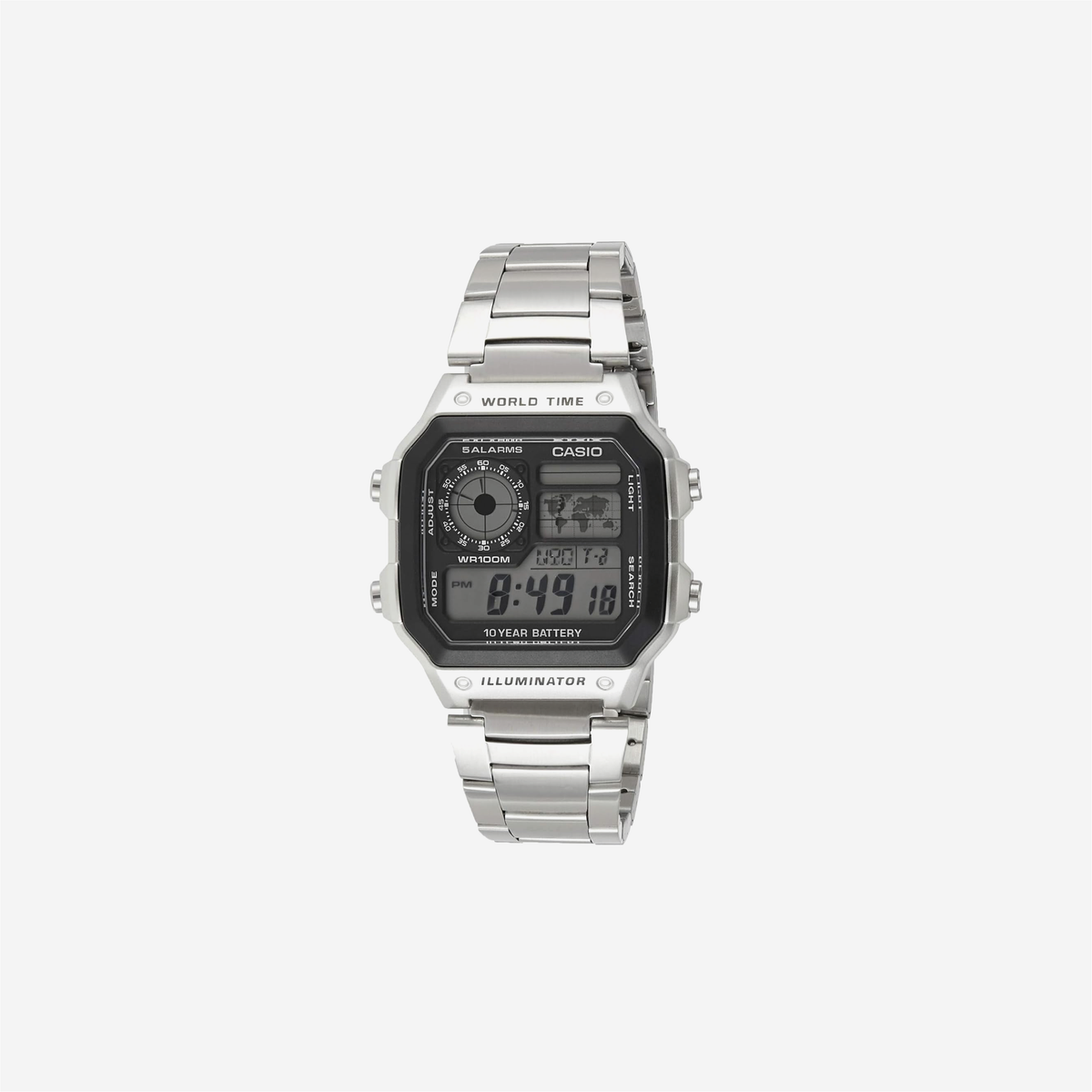 Casio AE-1200WHD-1A Digital Fashion Quartz Youth Watch
