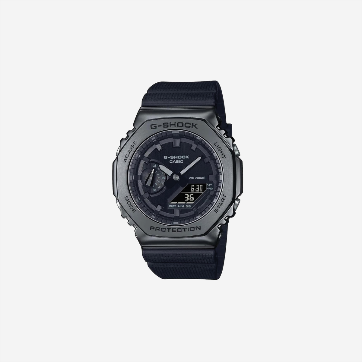 Casio G-Shock GM-2100BB-1AER Black Dial Analog Watch