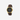 Casio V002GL-1BUDF Brown Leather Strap Black Dial Analog Quartz Watch
