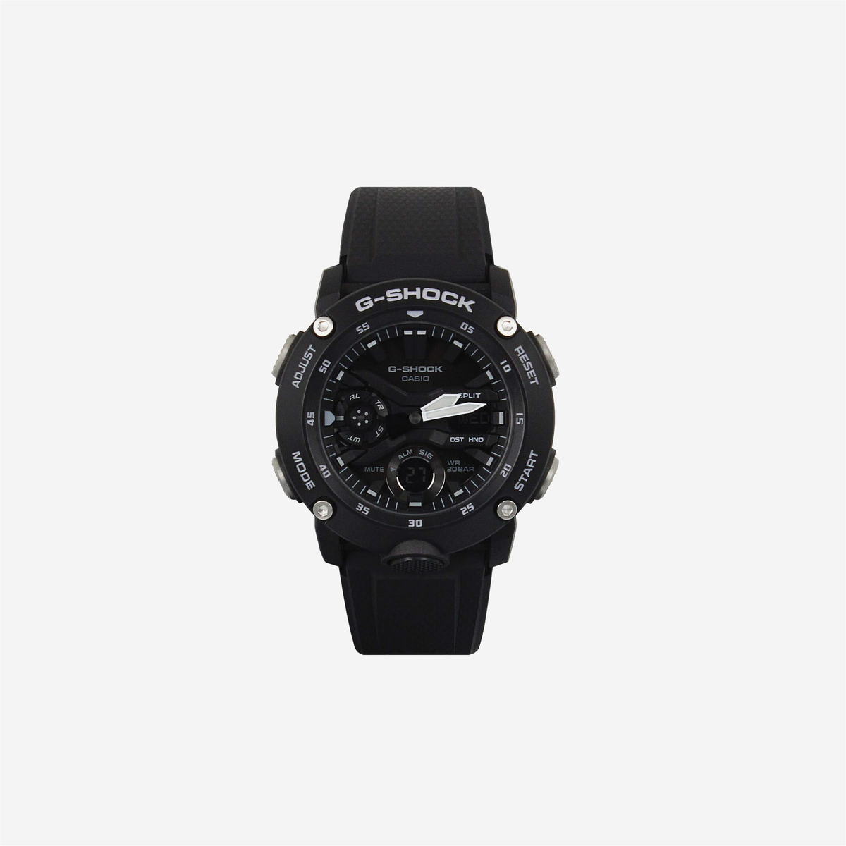 Casio G-Shock GA-2000S-1A Carbon Core Guard Digital Analog Watch