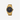 Casio MTP-VD02B-1EUDF Black Dial with Gold Stainless Steel Strap Watch