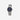 Casio MTP-V002D-2B3 Standard Analog Stainless Steel Date Roman Blue Dial Watch