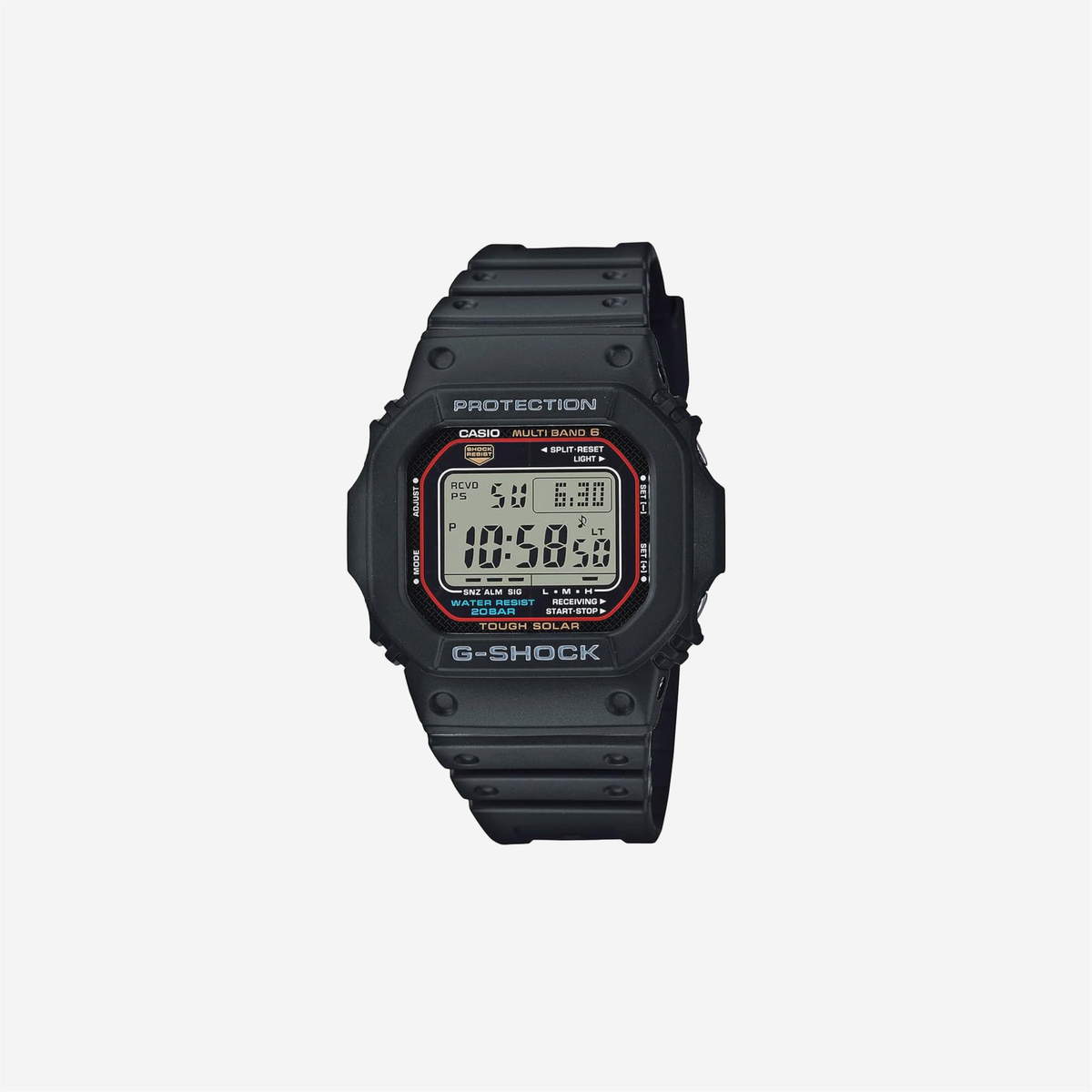 Casio G-Shock GW-M5610U-1ER Black Resin Strap Digital Quartz Watch