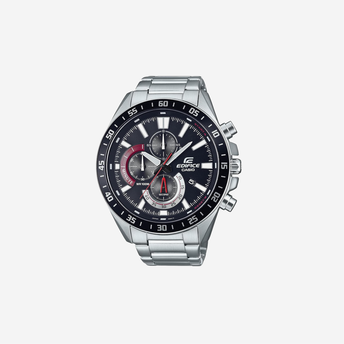 Casio Edifice EFV620D-1A4V Stainless Steel Strap Silver-Tone Analog Quartz Watch