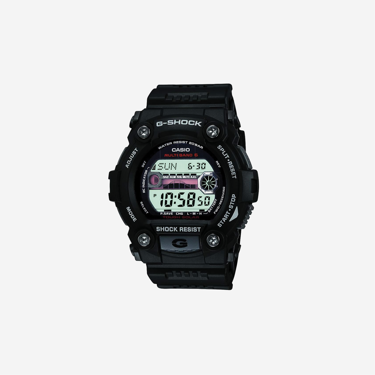 Casio GW-7900-1CR G-Shock Digital Display Quartz Black Watch
