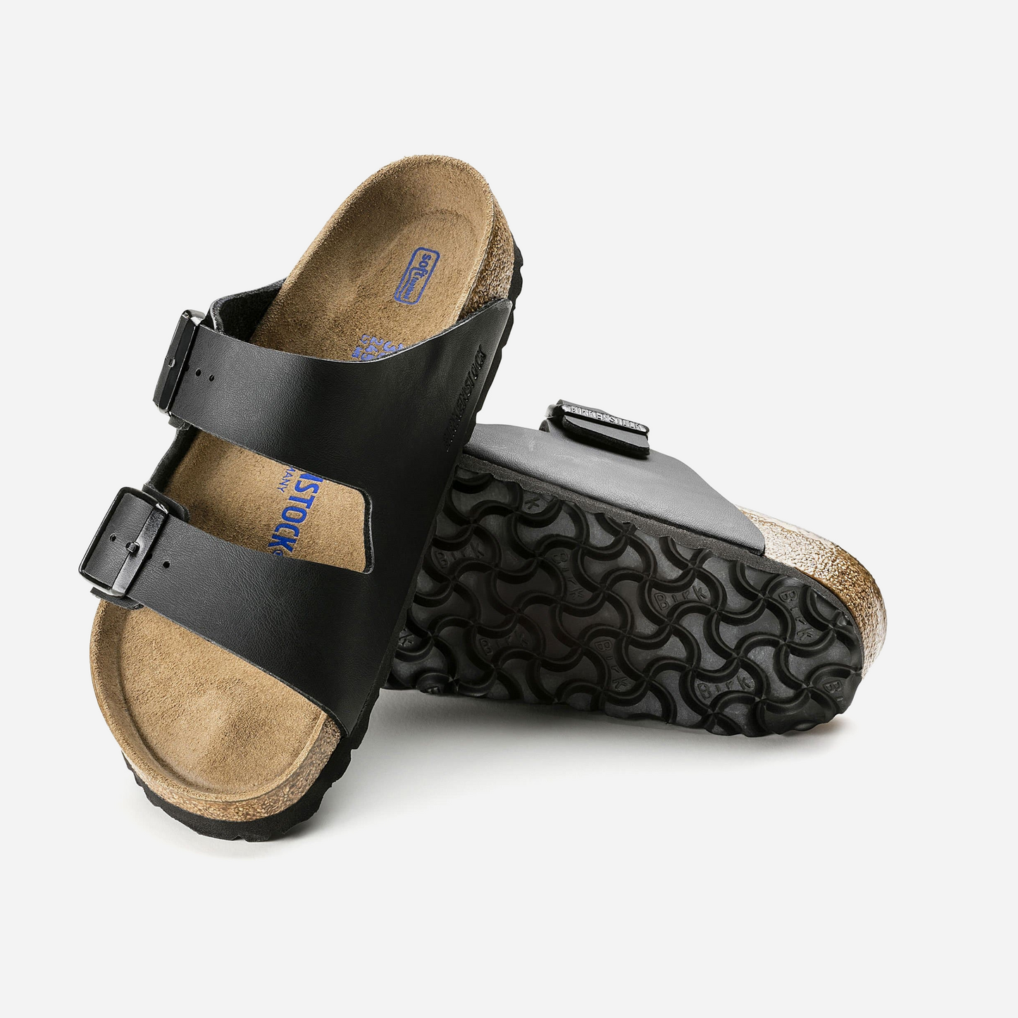 Birkenstock Arizona Soft Footbed Birko-Flor Black Black