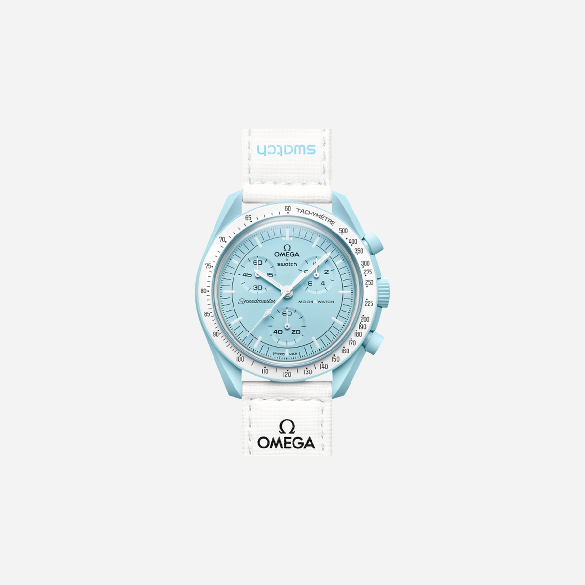 Swatch × OMEGAMOONSWATCMISSION TO URANUS Swatch X Omega Bioceramic Moonswatch Mission To Uranus – The