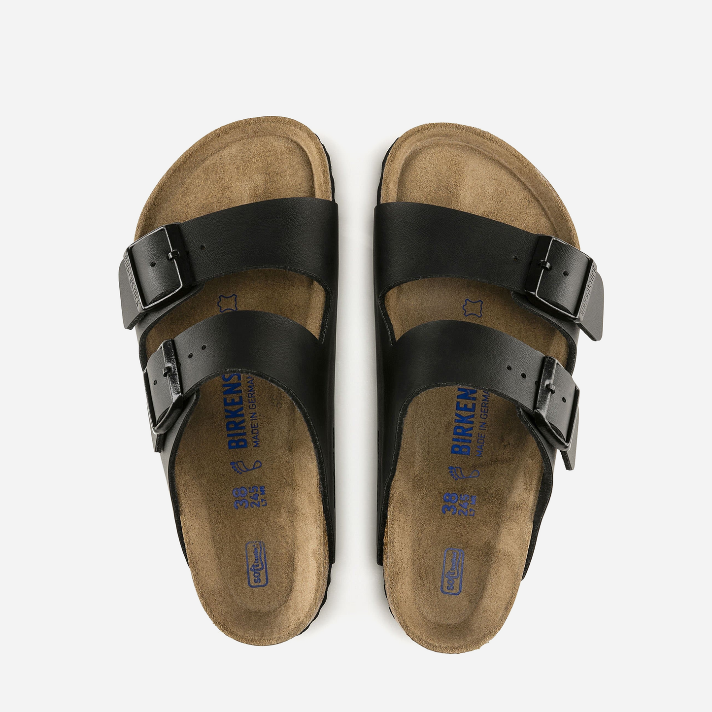 Birkenstock Arizona Soft Footbed Birko-Flor Black Black