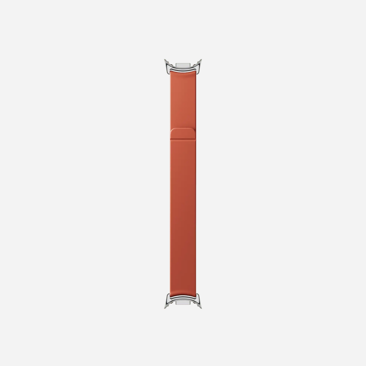 Google Fitbit Edge Magnet Band Mahogany Polished Silver lugs (Band Only)
