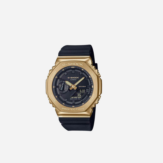 CASIO G-SHOCK 2100 Series Analog-Digital GM-2100G-1A9 Gold