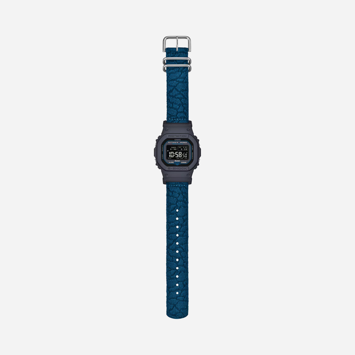 Casio G-Shock GWBX5600CBG-2 Wristwatch Bluetooth Radio-Controlled Solar MIP LCD Blue