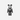 Bearbrick X Happy Marvel Ichibankuji 2021 War Machine 100% Series Keychain
