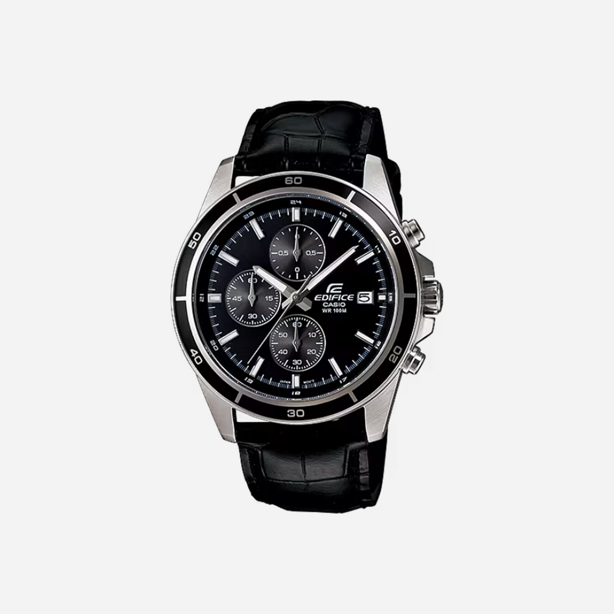 Casio Edifice Chronograph Black Dial Men's Watch - EFR-526L-1AVUDF (EX096)