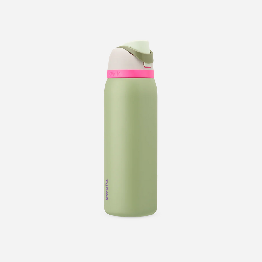 Owala FreeSip 40oz Stainless Steel Water Bottle Neo Sage