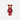 Bearbrick X Happy Marvel Ichibankuji 2021 Iron Man 100% Series Keychain
