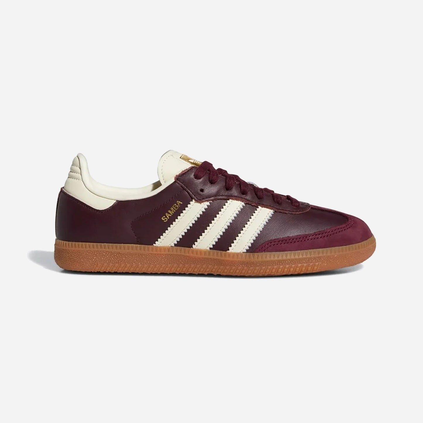 adidas Samba OG Maroon Gold Metallic