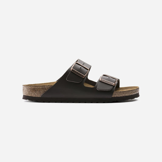 Birkenstock Arizona Natural Leather Brown Brown/Dark Brown