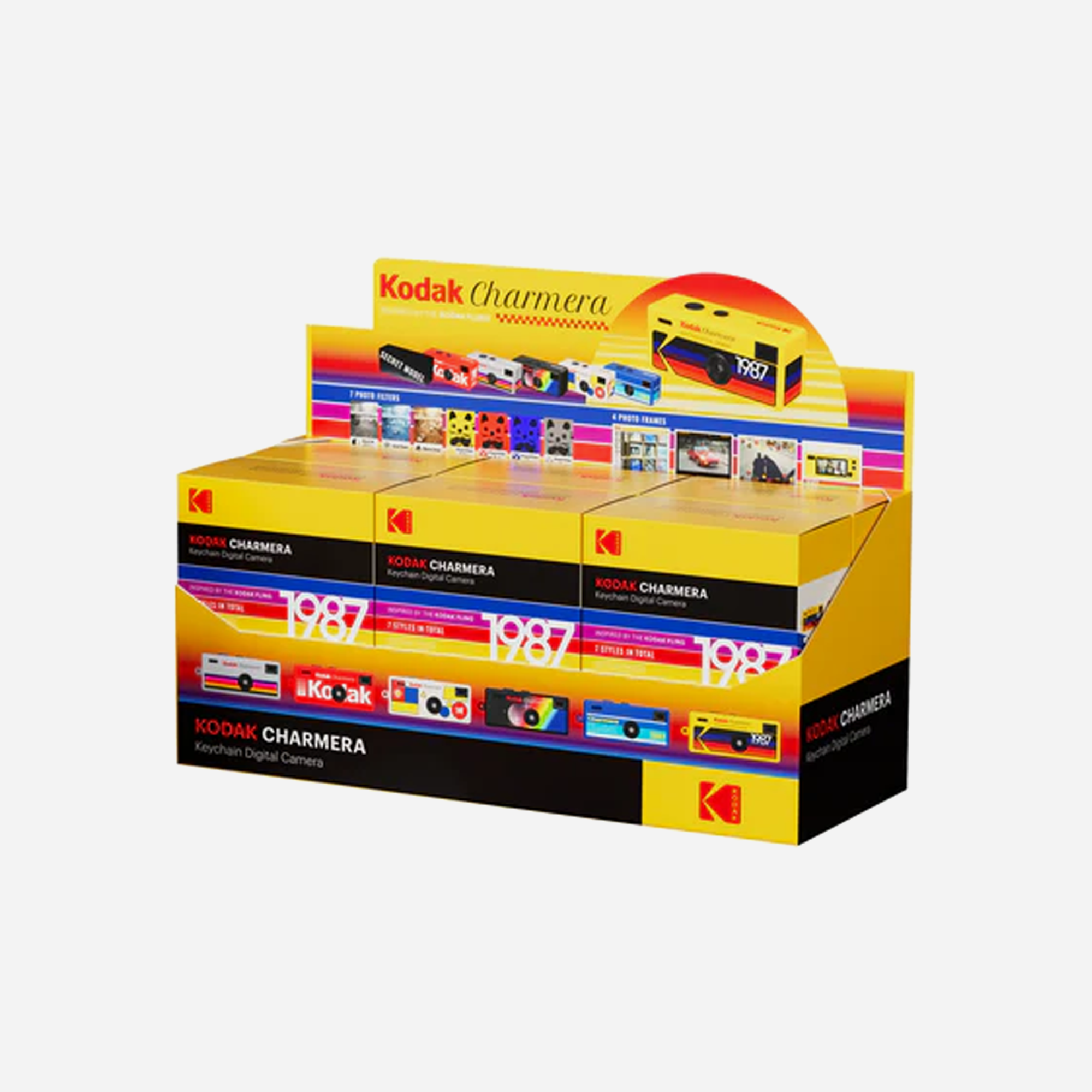 KODAK CHARMERA クリーム KODAK CHARMERA クリーム kodak's digital 'charmera' with keychain