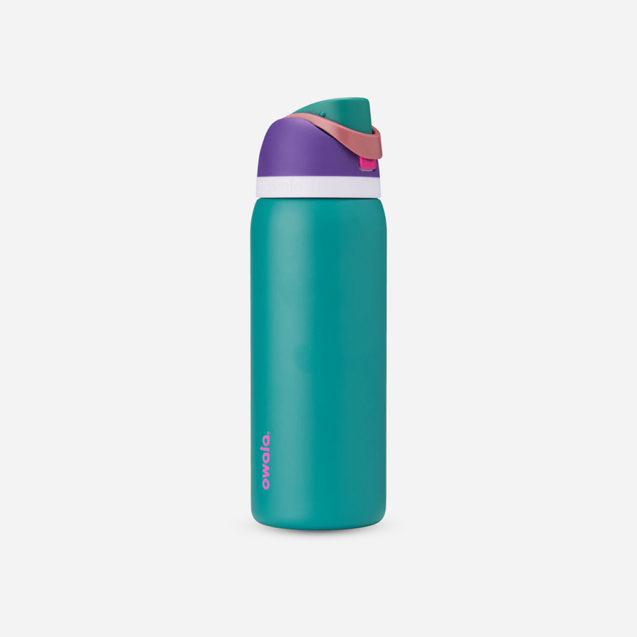 Owala FreeSip 32oz Stainless Steel Water Bottle 80s Ski Slopes
