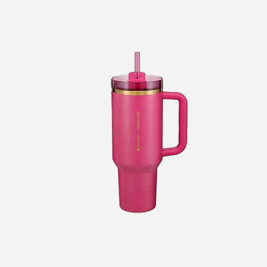 Stanley Starbucks Eclusive Berry Pink Glitter 40oz