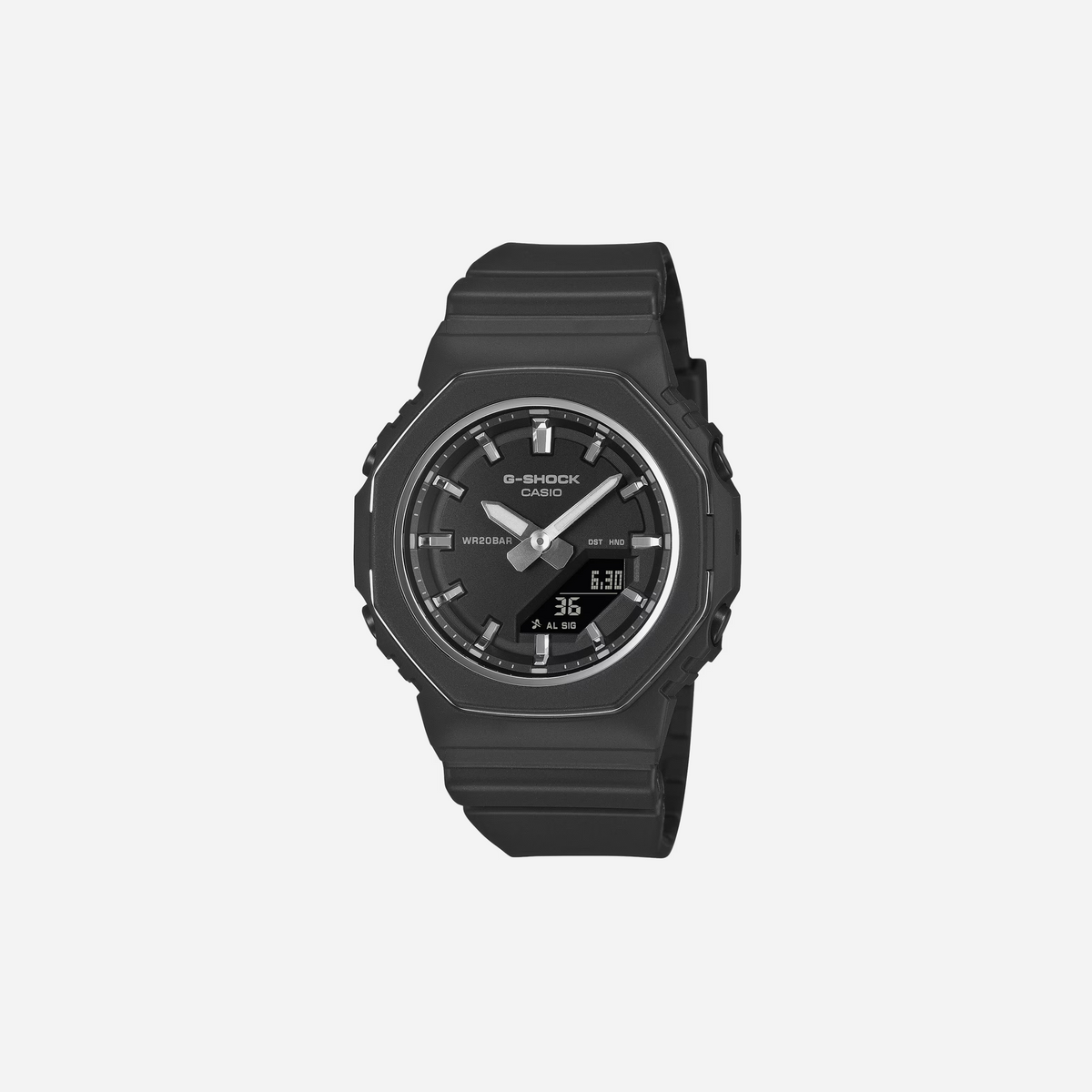 Casio G-Shock GMA-P2110-1A Black Dial Bio-Based Resin Strap Watch WMNS