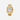 Cartier Santos De Cartier White Dial Yellow Gold Strap Watch - WGSA0030