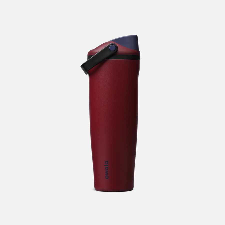 Owala FreeSip Sway 40oz Stainless Steel Water Bottle Burgundy Bay