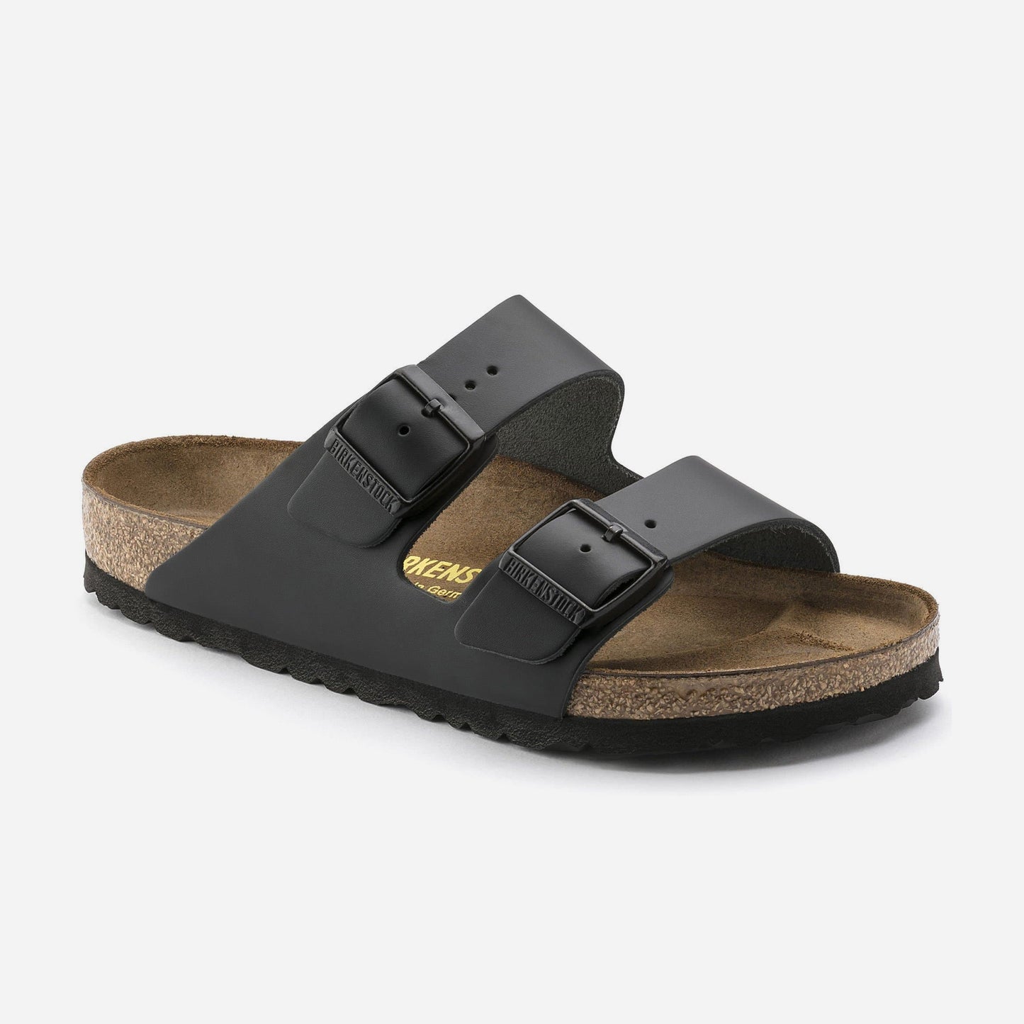 Birkenstock Arizona Natural Leather Black Black