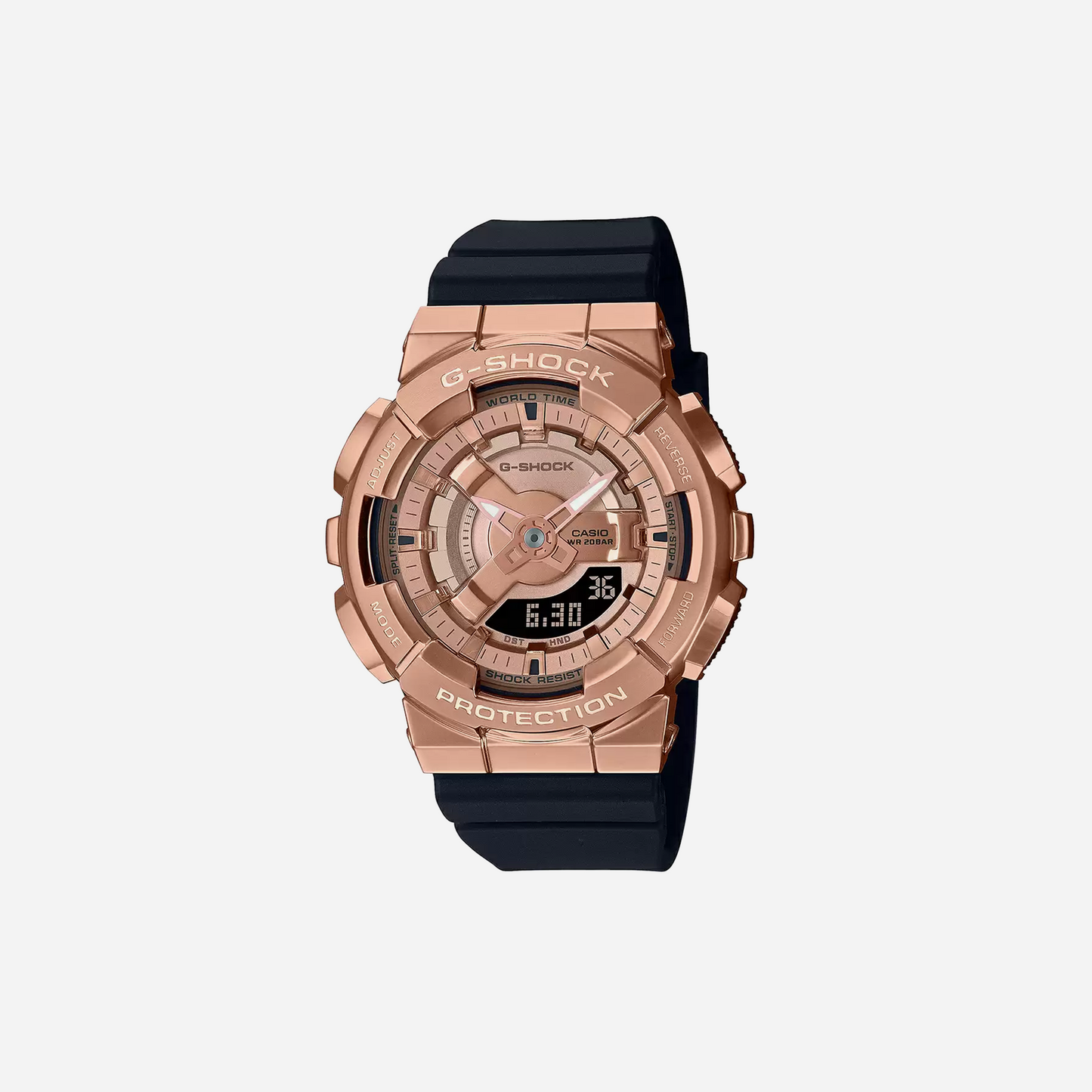 CASIO G-SHOCK  Analog-Digital GM-S110PG-1A WMNS Pink Gold/Black