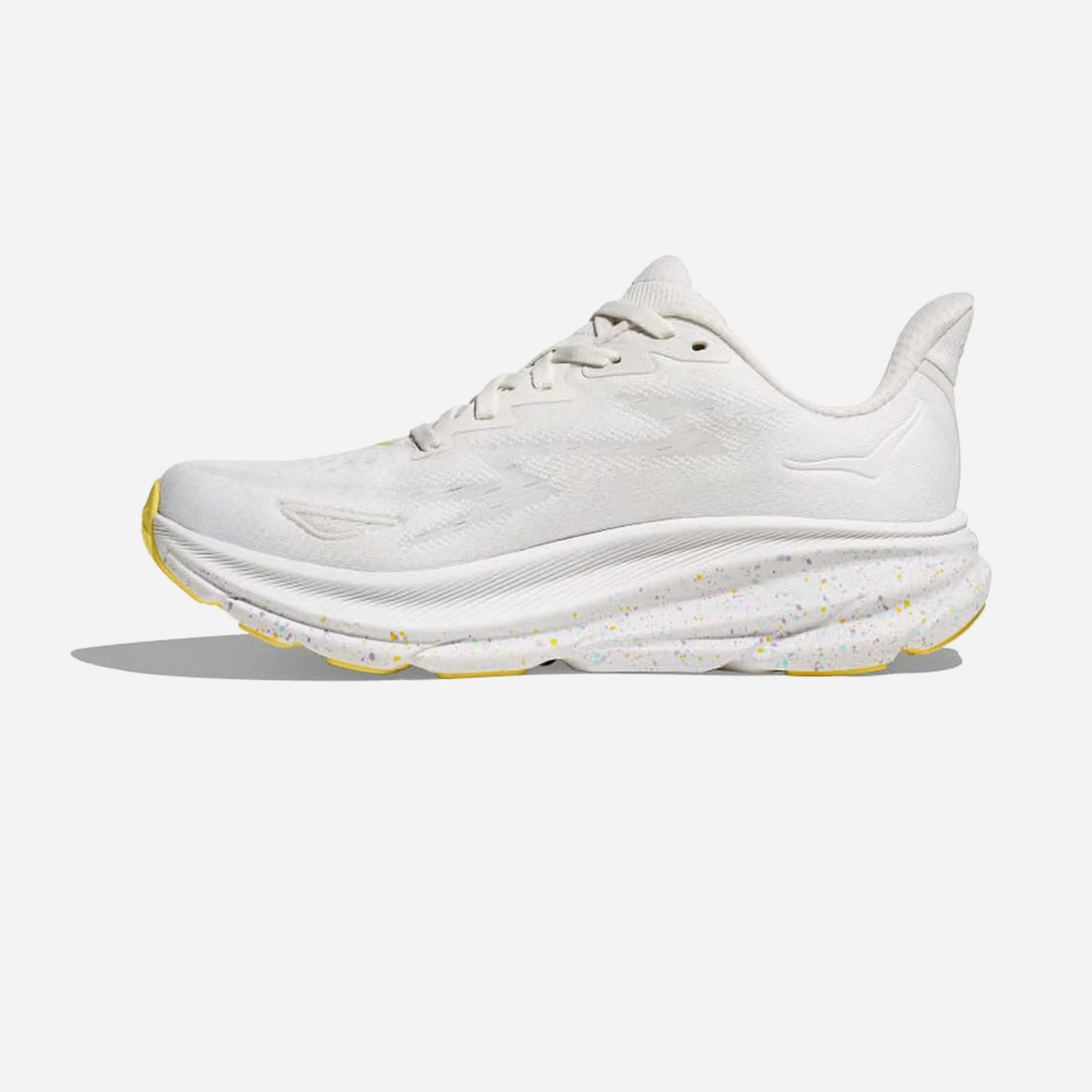 Hoka One One Clifton 9 White Lemonade