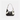 Coach Bowling Flat Hobo Shoulder Bag Black & White WMNS