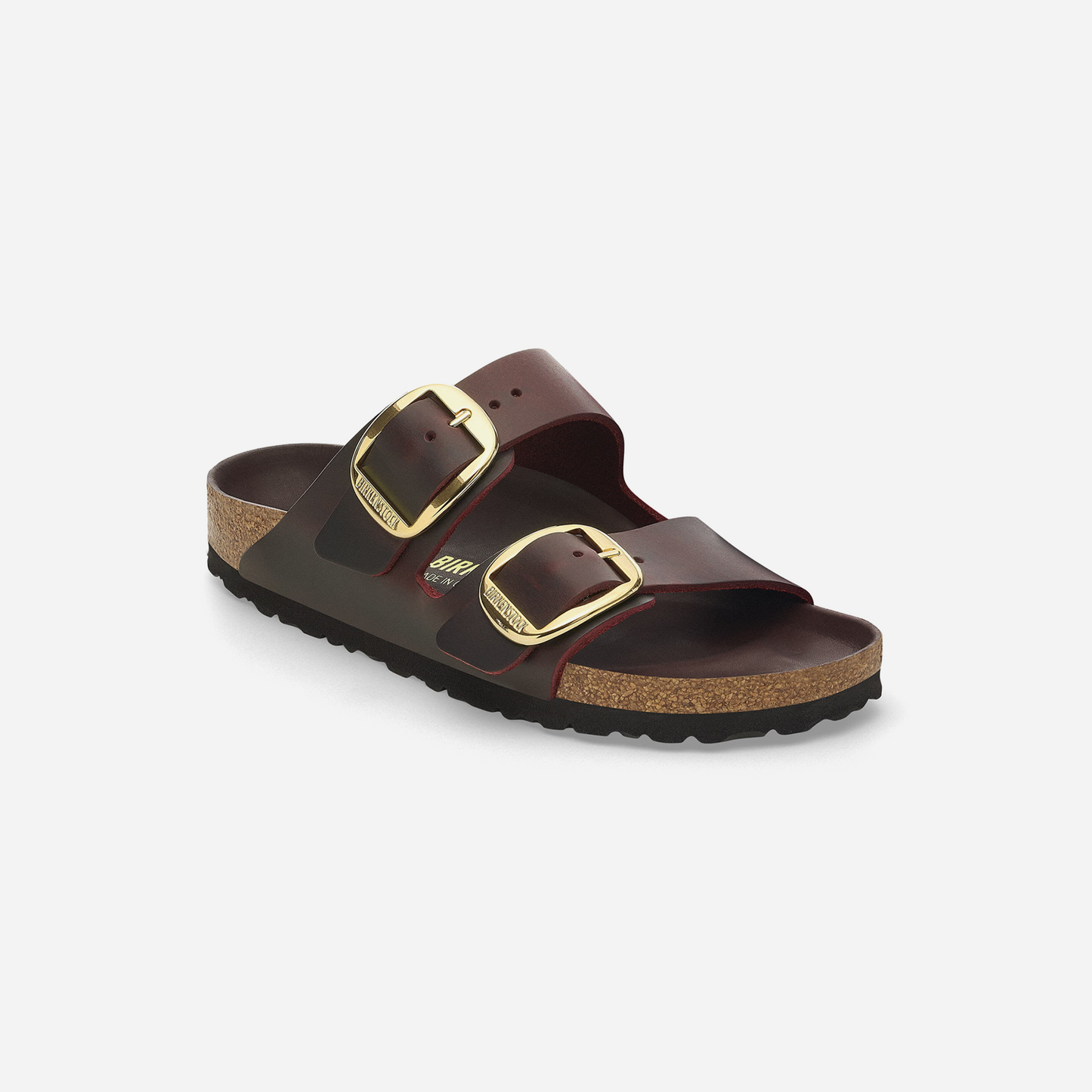 Birkenstock Arizona Big Buckle Natural Leather Oiled Red Red/Zinfandel