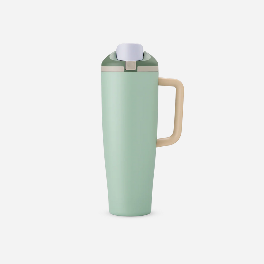 Owala FreeSip Tumbler 40oz Stainless Steel Eucalyptus