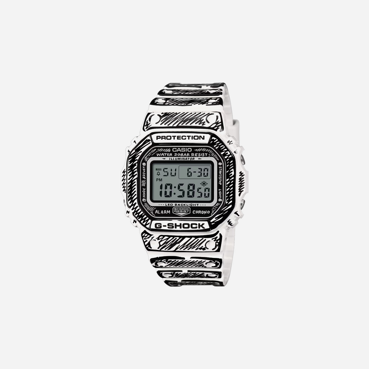 Casio x Joshua Vides G-Shock DW-5600JV-7 Quartz Digital Resin Watch G1796
