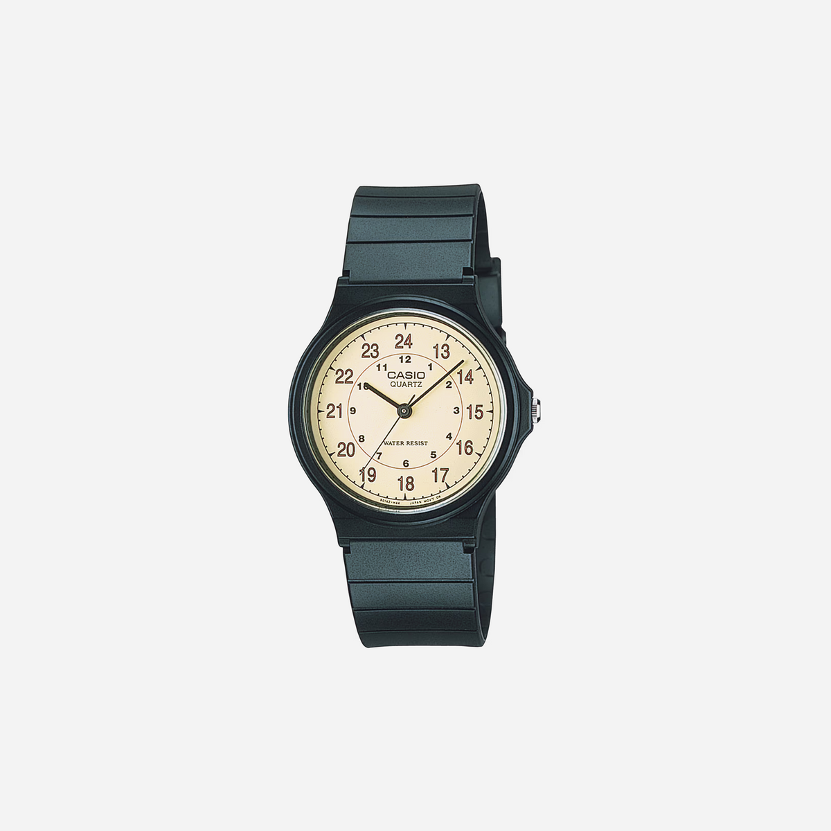 Casio Analog MQ24-9B Suble Gold Dial Resin Strap Watch